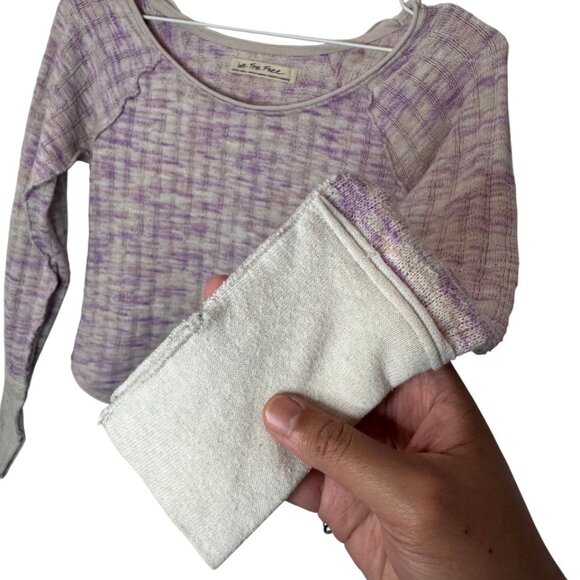 We The Free spaced out long sleeve knitted sweater size XS - Picture 3 of 5